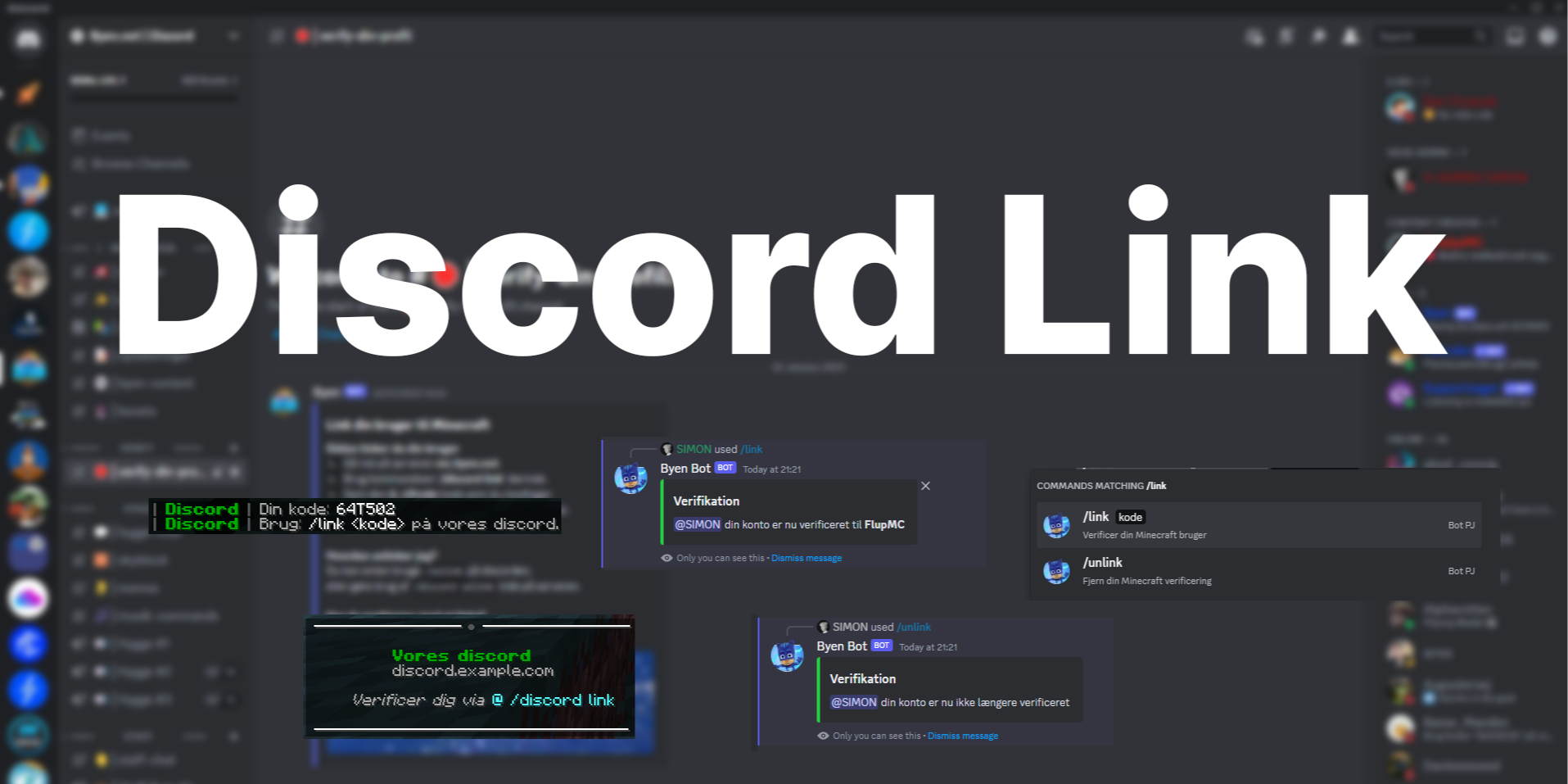 Discord Linking (Bungee Support)